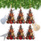 GRFFZX Rockin' Around The Guitar-Christbaumschmuck – Rockin Around The Christmas Tree, 2D-Weihnachtsschmuck aus hochwertigem Acryl mit Gitarre, Weihnachtsschmuck mit Gitarre als Geschenk (6PCS)