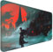 MTG Playmat, 24 x 14 MTG Mat, Stitched Edges Game Play Mat Trading Card Game Playmats Mouse Pad Smooth Rubber Surface TCG Game Mat with Storage Bag