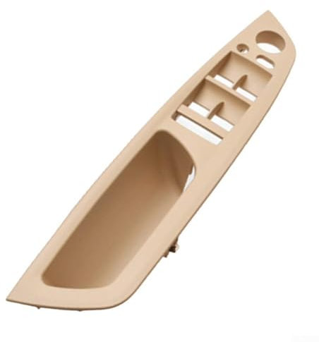 Advokingtap Door Inner Handle Armrest Bracket for BMW X5 X6 E70 E71 2007-2013 Car Interior Trim ABS Beige Replacement Part Easy Install