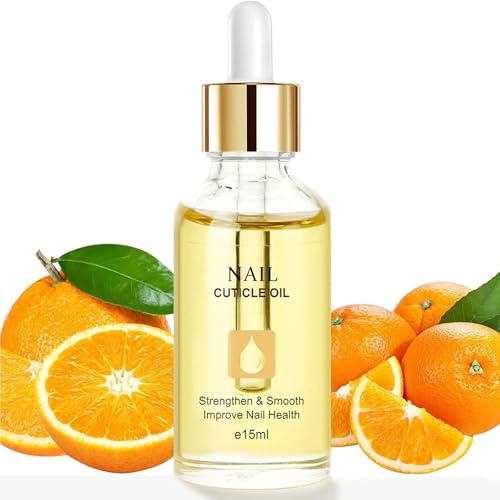 Nail Cuticle Oil, Nail Oil, Jojoba Oil for Nails, Fast Absorbing Moisturize | cuticle oil for nails Vitamin E & B, Moisturises Dry Rough Cuticles for Dry Rough Nail Care Repair 15ml
