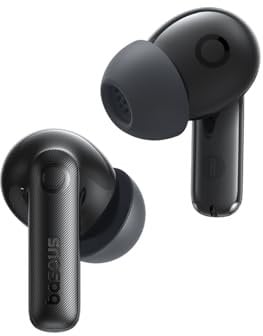 Baseus EP10 Pro Auriculares In Ear Inalámbricos, Audífonos Bluetooth con cancelación de Ruido de -50dB, Auriculares ANC con Hi-Res, 6-Mic AI para Llamadas claras, IP55, duración de 55H, Bluetooth 6.0