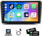 Autoradio integrato da 9 pollici Apple Carplay/GPS/Android 13/4 + 64G/Bluetooth/Wifi/telecamera di backup, compatibile con Audi A3 S3 RS3 2003-2012 Android 13