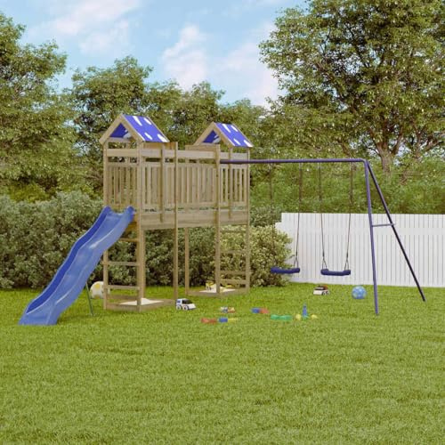 Lumanois Spielturm Imprägniertes Kiefernholz,94.33kg,3279108