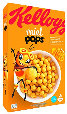 Kellogg's Céréales Miel Pops 400 g
