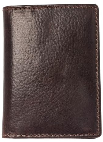 Leonhard Heyden Leder Kartenetui Roma Card Holder Dark Brown braun