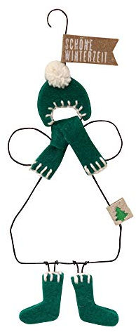 Good old Friends Winter Schutzengel Schöne Winterzeit - Hängender Schmuck - Weihnachtsornament - Weihnachtsengel - Weihnachten