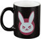Overwatch Tasse D.VA Bunny Icon 325ml Keramik schwarz