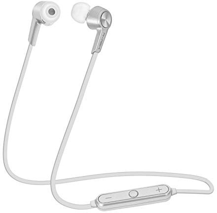 Akashi Technology - Auriculares Bluetooth Intraauriculares Estéreo HD Audio, Akashi - Plata