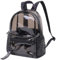 TINYAT Holographic transparenter Durchsichtig Schwarz Rucksack superweiche PVC Stadiongenehmigung Rucksack Wasserdichte Schulrucksack, T9051