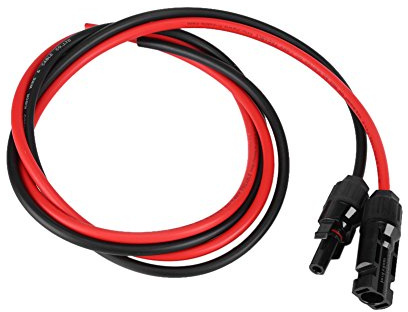 Solar PV Kabel Verlängerungskabel 2,5 mm² mit Steckern, IP67 wasserdicht, für Solarpanel Anschluss, 1m 2m 5m Länge