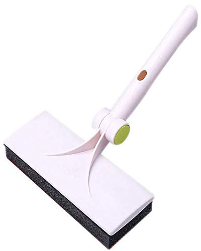 YMZ Dekorative Bürste Reinigungsbürste Multifunktionale Scheibenreinigung Fenster Reiniger Teppich Wipe Reinigungsbürste Haushalt Gadget weiß 22,5 x 18 x 3 cm