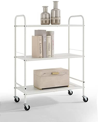 SunnyPoint Metall-Organizer, Bastelwagen (groß, WHT)
