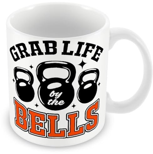 Mug Gift for Personal Trainer - Grab Life by The Bells