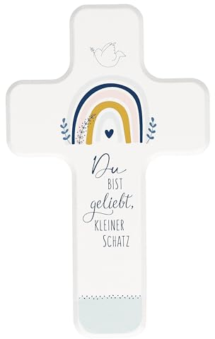 Du bist geliebt, kleiner Schatz: Holzkreuz