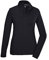 killtec Damen KSW 97 WMN LS SHRT Funktionsshirt/Langarmshirt mit Stehkragen und Reißverschluss, schwarz blau, 42