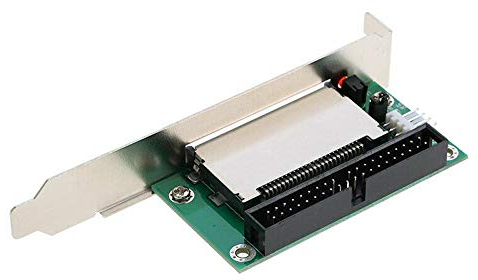 Bumdenuu 40-Pin Cf Kompakt Karte Für Zu 3,5 IDE Konverter Adapter Pci Klammerrückwand