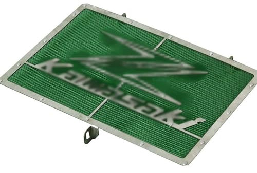 BEPHON Inoxydable Moteur Grille Refroidisseur D'huile Protecteur de Grille de radiateur pour Motos KA&WA&SA&KI Z750 Z800 ZR800 Z1000 SX Z1000SX ZR1000F NI&NJ&A 1000(Green)