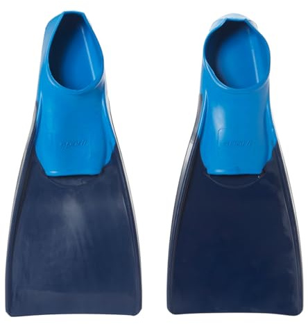 Sporti Adult-Kids Swim Fins for Pool Lap Swimming - Long Floating Fins for Swimming & Snorkeling - Swim Flippers for Training