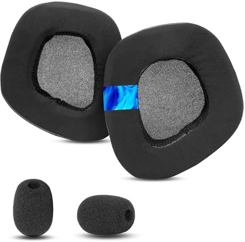 Protein Leder Ohrpolster Ersatz für Void RGB Elite/Void/Void Pro/Void RGB SE Gaming Kopfhörer