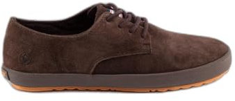 El Ganso Zapato Derby Ante Chocolate