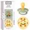 BIBS Colour Studio Schnuller 2er-Pack, BPA-frei, Kirschform Nippel. Naturkautschuk/Latex, Hergestellt in Dänemark, Größe 1 (0-6 Monate), Sage/Pale Butter