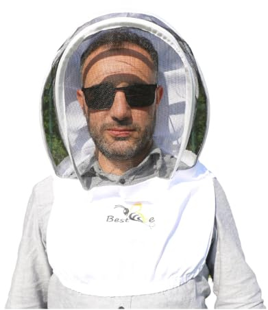 Best Bee Biodlarhatt, tjockt bomullstyg, lätt och lätt att bära och bära, anti-getingar och bin