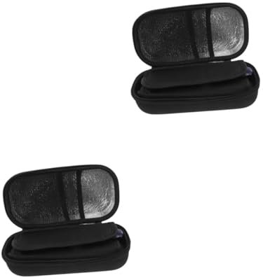 NOLITOY 2 Sätze -Isolierpackung Goodie -Taschen Reisezubehör Abschlussball kühlbox kühltasche für medikamente Beutelkühler Medikamentenbeutel Reisetasche Oxford-Stoff Blue