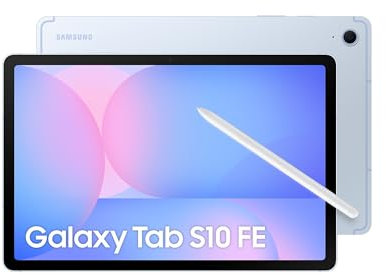 Samsung Galaxy Tab S10 FE, 3 anni di garanzia, Android Tablet, Display 10.9 LCD, 5G, RAM 8GB, 128GB, 8.000 mAh, S Pen, Android 15, IP68, Gray [Versione italiana]