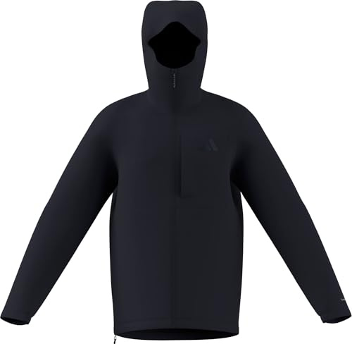 adidas Men's Terrex Multi 2.5 Layer CLIMAPROOF Rain Jacket, legend ink, M
