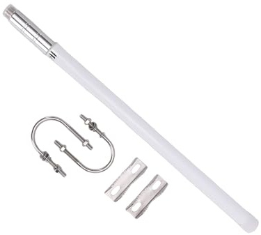 Plyisty Dualband-Basisstationsantenne 144/430 MHz VHF UHF, Rundstrahlantenne mit PL-259-Anschluss, Wasserdichter Amateurfunk-Repeater für den Außenbereich