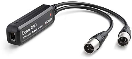 Dante Avio 2Ch. Analog Output Adapter ADP-DAO AU 0x2