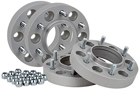 Spurverbreiterung Aluminium 4 Stück (20 mm pro Scheibe / 40 mm pro Achse) incl. Teilegutachten