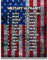 Govivo Militärisches Alphabet – Phonetic Military Wall Art Decor Print mit USA-Flagge Hintergrund – ungerahmtes Kunstwerk gedruckt auf Fotopapier