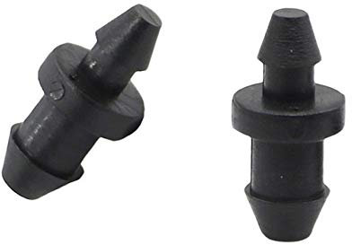 Conector de manguera de tubería hortícola industrial Cierre de sello 3 mm y 4 mm de extremo de manguera de riego de jardín Plug instalaciones de tuberías de agua de la manguera de plástico Herramienta