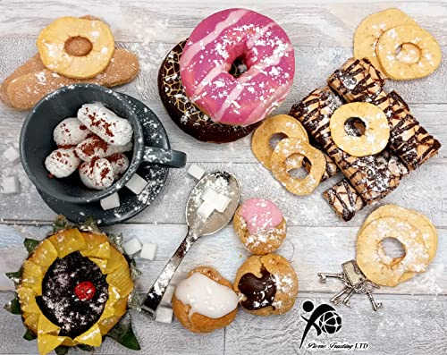 Pierre Trading Ltd Set 100 Tovagliette di Carta Monouso Modello MARAH - Sottopiatti formato A3 cm 42 x 29,7