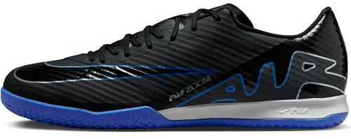 Nike Herren Zoom Vapor 15 Academy Ic Fußballschuh, Black Chrome Hyper Royal, 46 EU