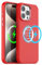 TECHGEAR iPhone 15 Pro Magnetic Silicone Case, Premium Liquid Silicone Anti-Scratch Compatible with MagSafe Soft Gel Rubber, Microfibre Lining Shockproof Phone Case For iPhone 15 Pro 6.1, Red