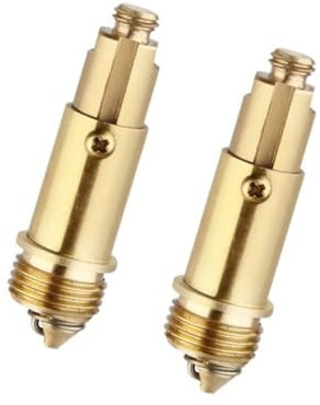 Dachangshund Lot de 2 bouchons à ressort en laiton pour lavabo, baignoire, évier, bonde