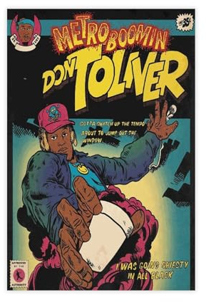 AmAzwi Metro Boomin Heroes & Villains (Don Toliver), Comic-Poster, Leinwand-Poster, Wandkunst, Dekordruck, Bild, Gemälde für Wohnzimmer, Schlafzimmer, Dekoration, ungerahmt: 20 x 30 cm