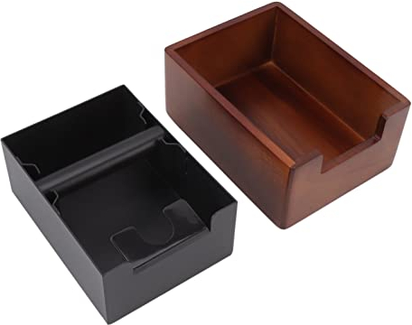 Espresso Knock Box, Espresso Dump Bin Coffee Grounds Container Espresso Tamper Station Espresso Basket for Home Office