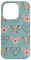 iPhone 14 Pro Disney Mickey Mouse Flowers and Daisy Print Case