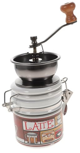 KICHOUSE Café Molido En Segundos Cafetera De Mano Con Muelas Cónicas Y Cerámica Fácil De Usar