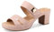 QUEEN HELENA Sabot con Tacco Largo con Sottopiede Ortopedico Donna BZ399 (BZ399 Rosa, Sistema Taglie Calzature EU, Adulto, Donna, Numero, Media, 38)