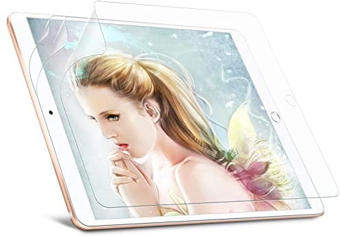 Homagical 3 Stück Paperfeel Schutzfolie für iPad 9/8/7. Generation (10,2 Zoll, alle Modelle), Matte Papier folie für iPad 10,2 Zoll Kompatibel mit Apple Pencil/Kratzfest/Blendschutz
