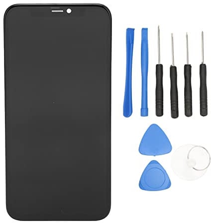 Rankomu Touch Display Screen Replacement Phone Touch Screen Digitizer Assembly for iOS 11 Pro, OLED Display Replacement with Tools, Compatible with iPhone Model, Easy Installation multicolor