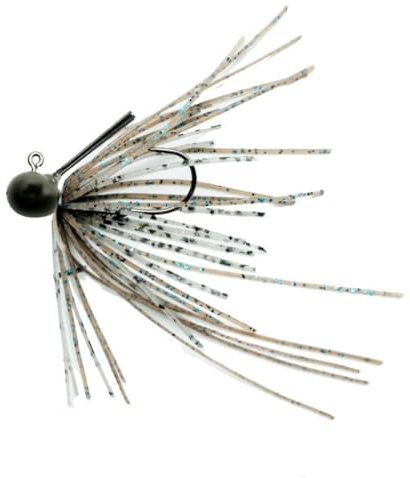 Noike Kaishin Finesse Jig - 1 Jigkopf, Rubber Jig, Skirted Jig, Jighaken, Gewicht:3.5g, Noike Farbe:Shrimp