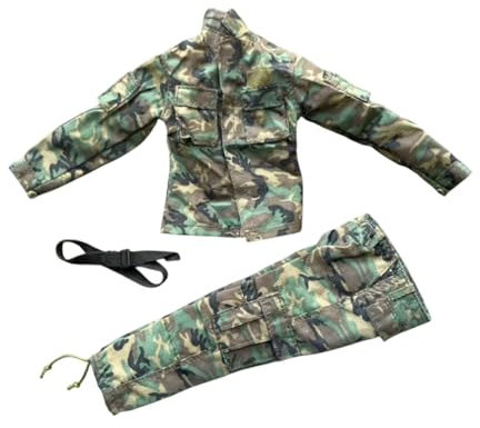 Folpus 1/6 männliche Actionfiguren Jackenset Jacke Hosen Anziehdekoration Kleidung Modell Outfit Kostüm für 12 Zoll Actionfigur
