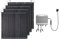 Zendure SolarFlow 800 - Micro-onduleur Hybride Intelligent 1200W MPPT, Rendement énergétique de 96%, Puissance AC bidirectionnelle de 800 W, avec Panneau Solaire Flexible 920W (4 * 230W)