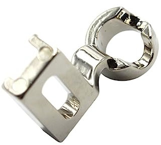 NUOBESTY Prensatelas De Acero Inoxidable Para Máquina De Coser Ideal Para Patchwork y Bordado