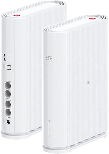 ZTE G5TS 5G router WLAN fisso bianco, Internet ad alta velocità per casa e ufficio (ricondizionato)